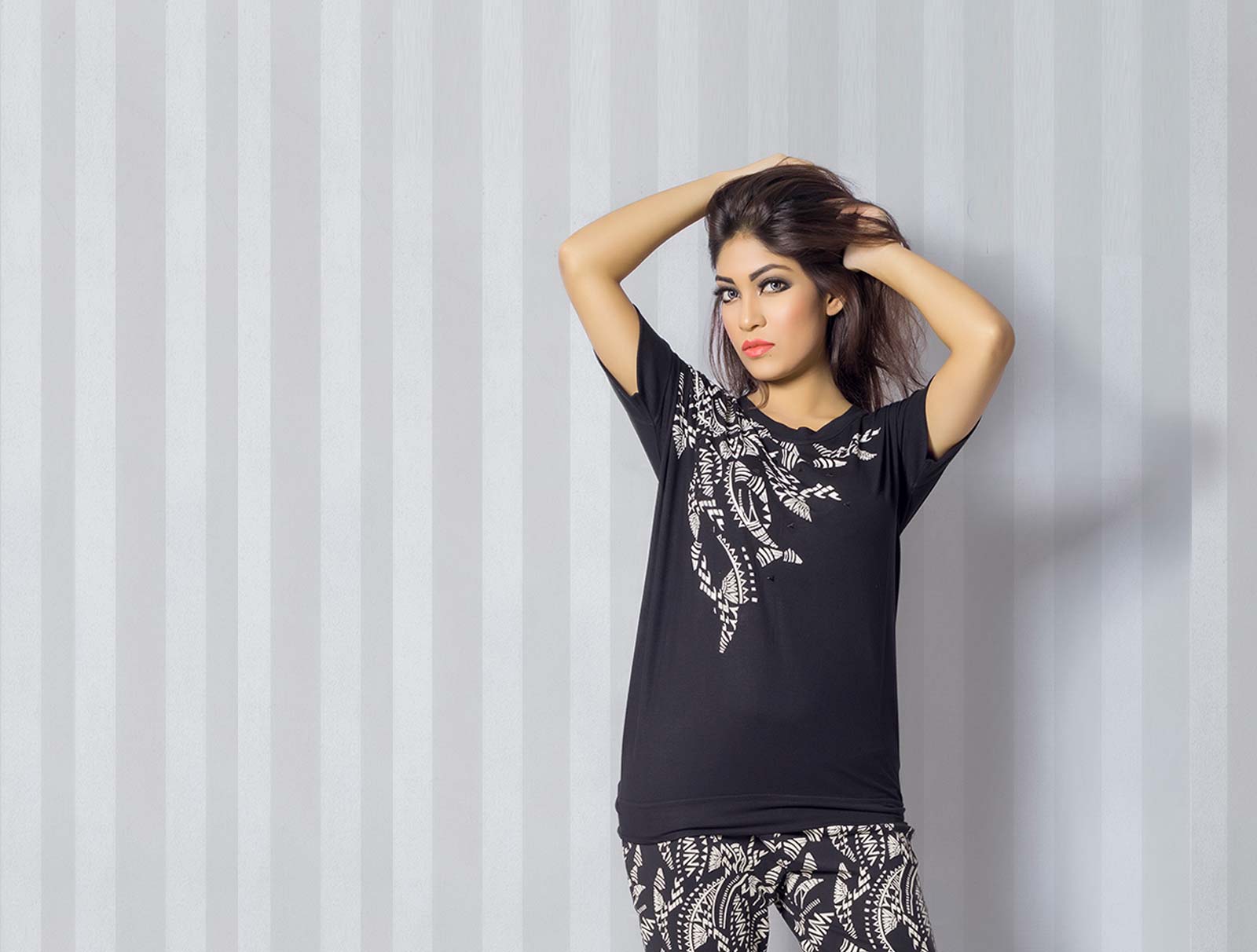 Women's printed Fashion top