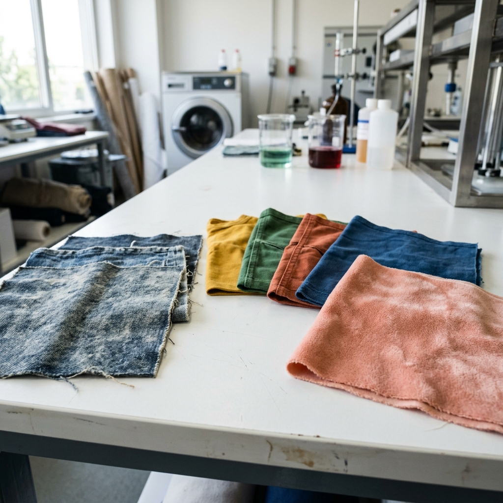 Washing, Dyeing & Finishing