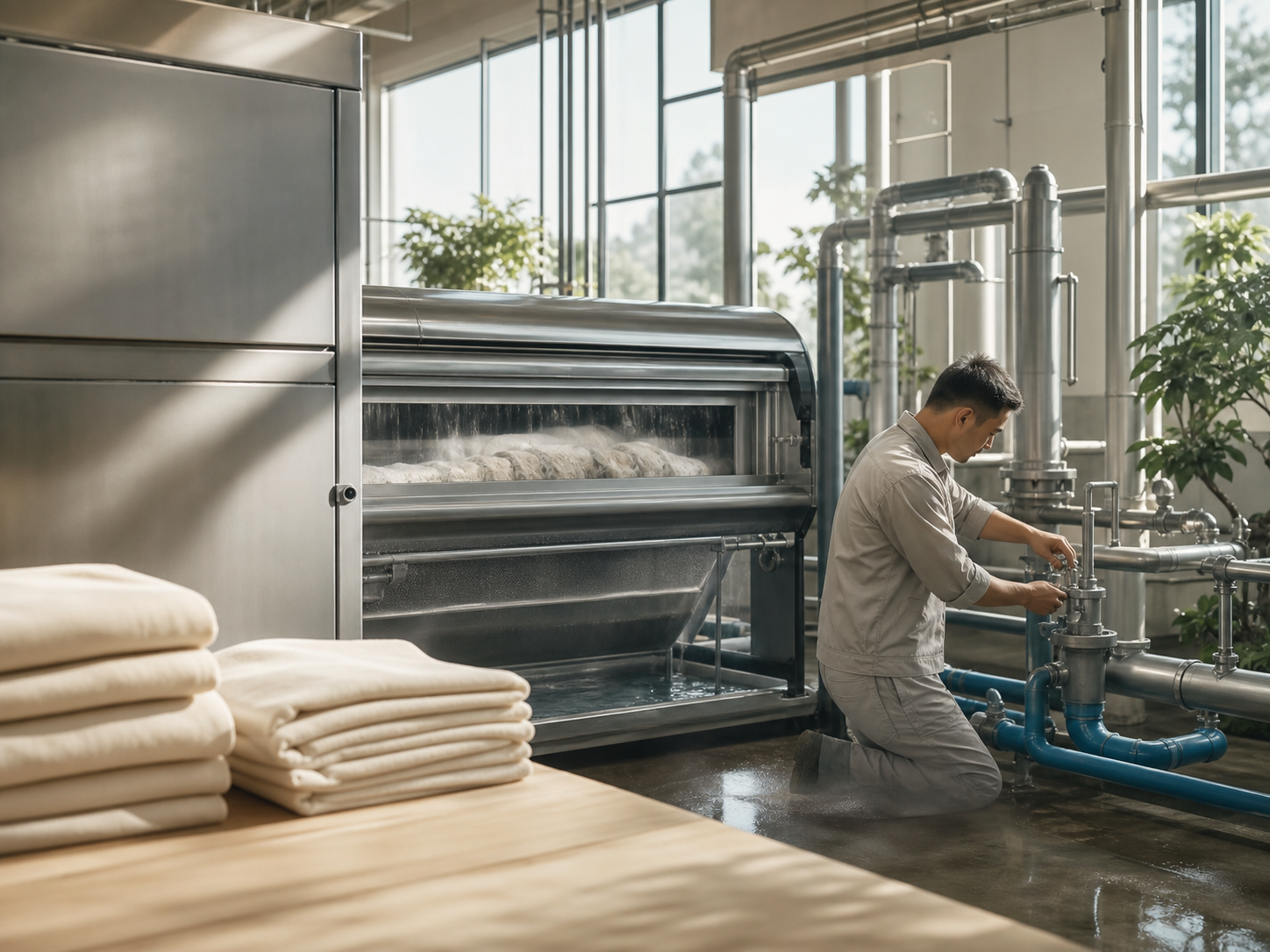 Eco-friendly effluent treatment plant and clean water processing equipment