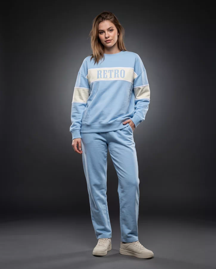Women's Oversized Round Neck Sweatshirt