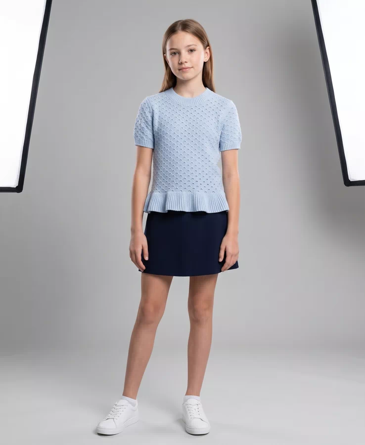 Girls Fit Crewneck Sweater