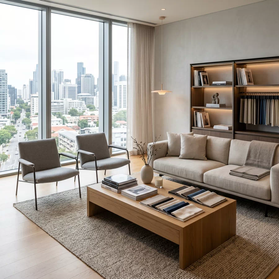Alviras office lounge