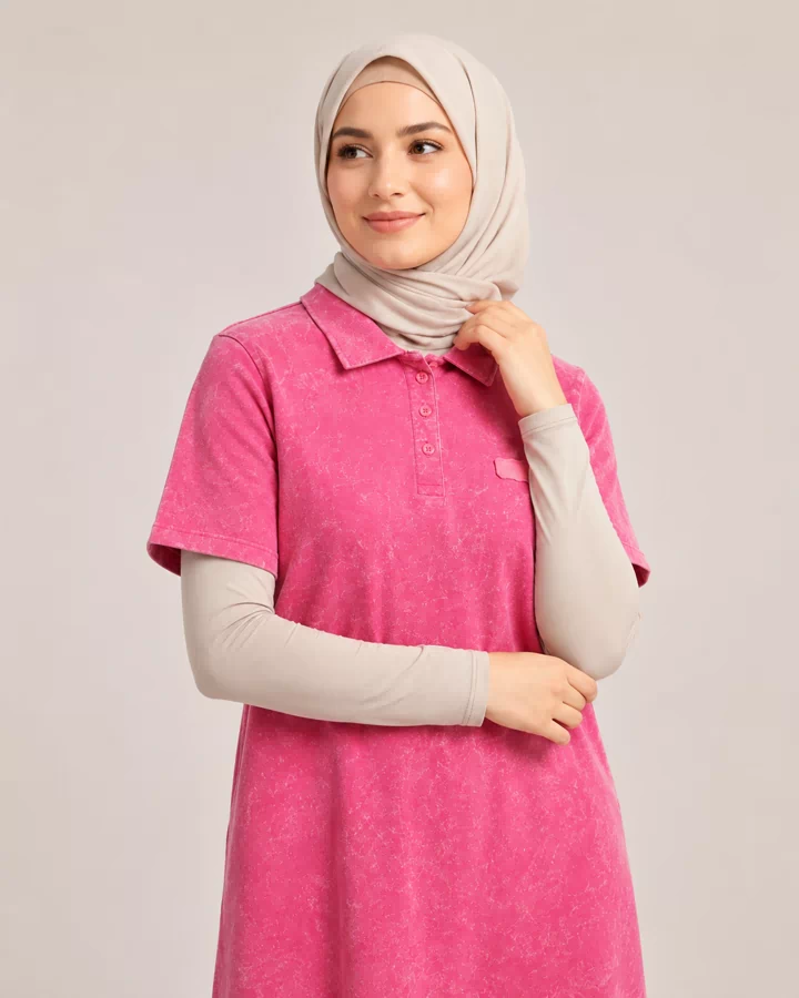 Women’s Polo Midi Dress